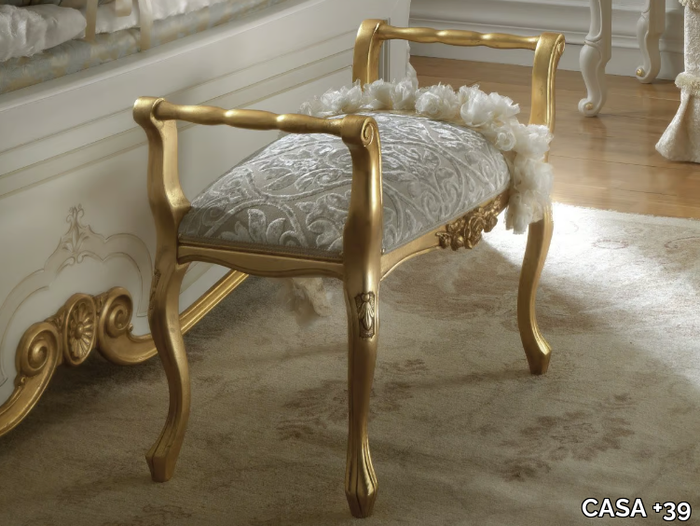 LA FENICE - Upholstered wooden bench _ CASA +39