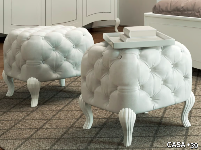 PRESTIGE 2 - Tufted upholstered pouf _ CASA +39