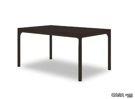 SUNSET - Rectangular solid wood table _ CASA +39