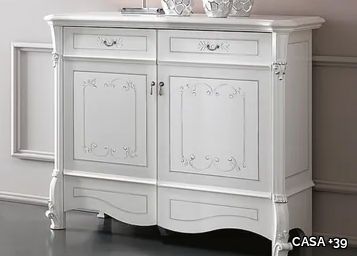 PRESTIGE - Wooden highboard with doors _ CASA +39