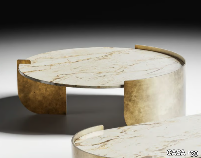 OSIRIS - Round ceramic coffee table _ CASA +39