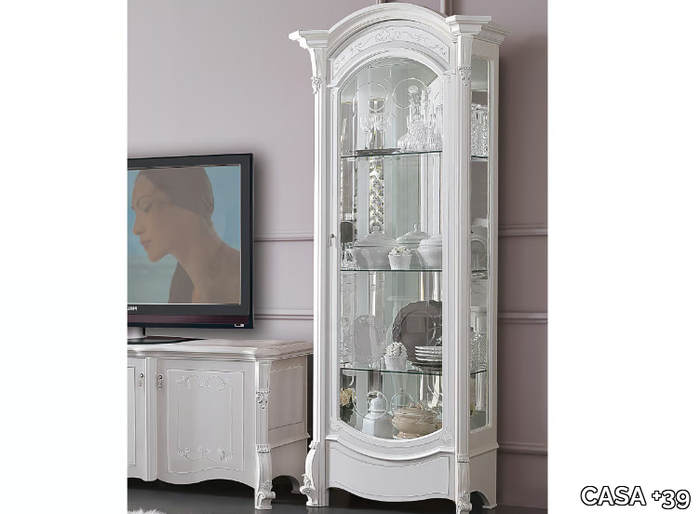 PRESTIGE - Wooden display cabinet with integrated lighting _ CASA +39