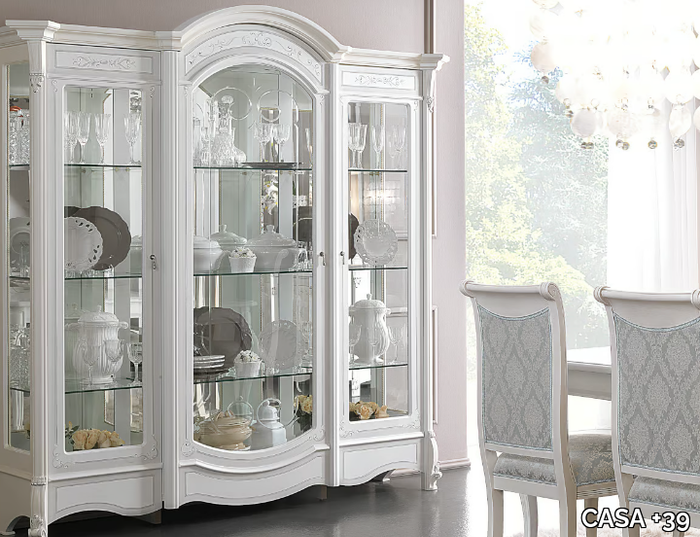 PRESTIGE - Wooden display cabinet with integrated lighting _ CASA +39