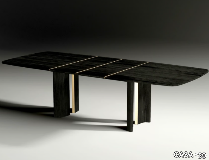 TORII - Rectangular extending oak table _ CASA +39