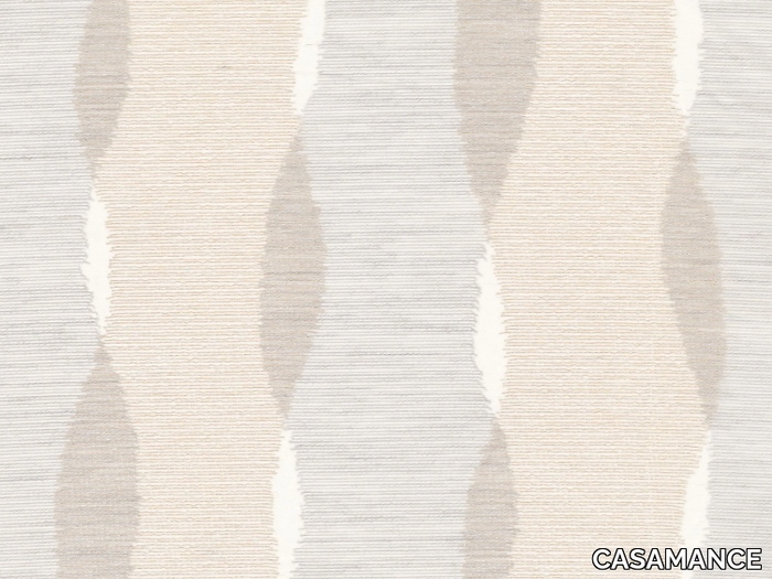 COURTISANE - Sheer washable fabric with graphic pattern _ CASAMANCE