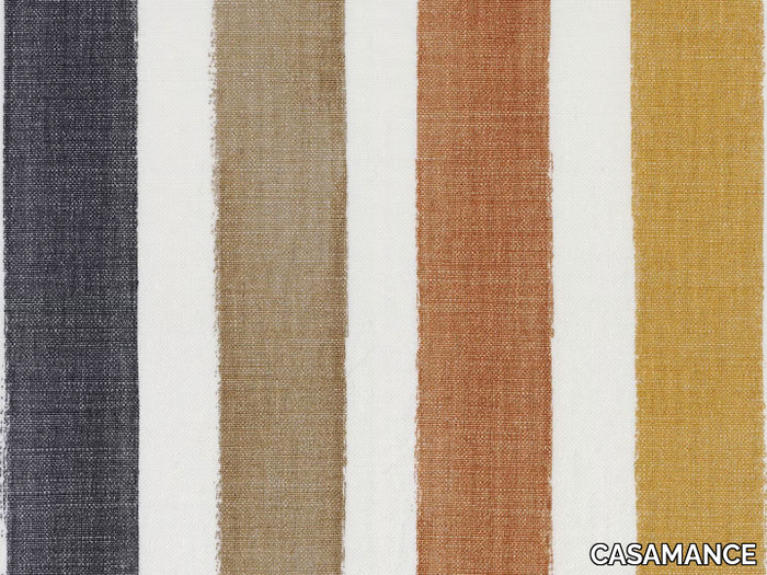 LES CABINES - Striped washable fabric _ CASAMANCE