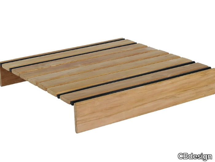 CASUAL MODULAR - Square wooden coffee table _ CBdesign