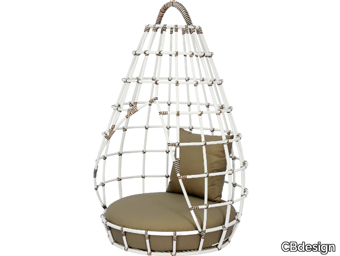 CHESLER - Fabric garden hanging chair _ CBdesign