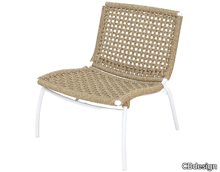 LARA - Garden synthetic fibre easy chair _ CBdesign