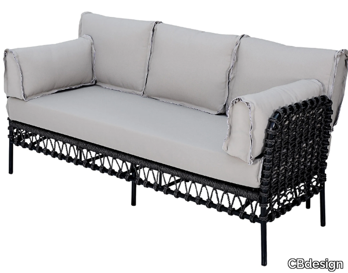 MALAGA - 3 seater garden sofa _ CBdesign