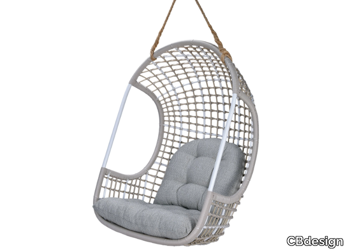 CHICAGO - Synthetic fibre garden hanging chair _ CBdesign