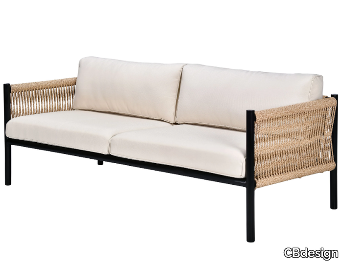 COOPER DEEP - 2 seater fabric garden sofa _ CBdesign