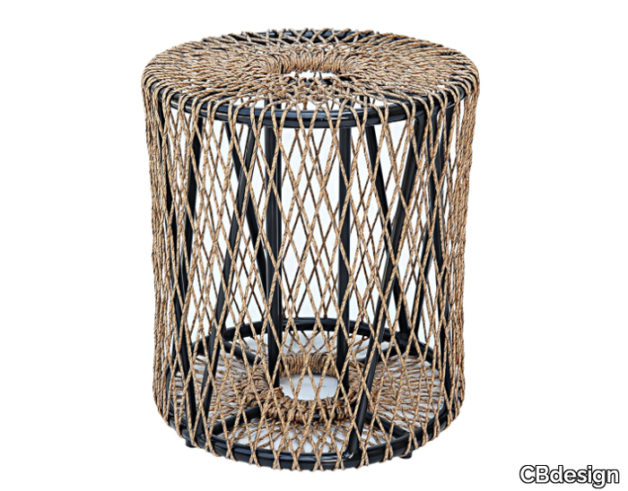 COCKTAIL - Synthetic fibre garden side table _ CBdesign