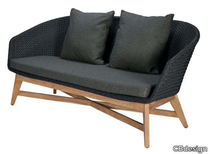 FLORIAN - 2 seater fabric garden sofa _ CBdesign