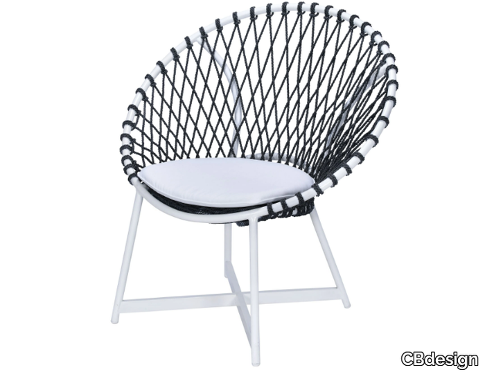 MERLYN - Garden rope easy chair _ CBdesign