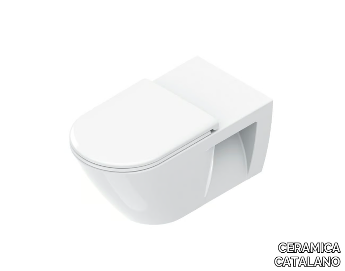 COMFORT 70 - Wall-hung toilet _ CERAMICA CATALANO