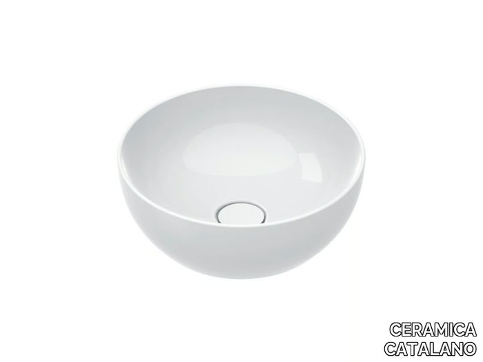 GREEN Ø40 - Countertop round washbasin _ CERAMICA CATALANO