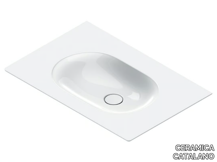 SFERA 75x50 - Rectangular washbasin _ CERAMICA CATALANO