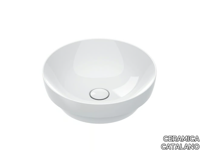 SFERA Ø40/45 - Round single washbasin _ CERAMICA CATALANO