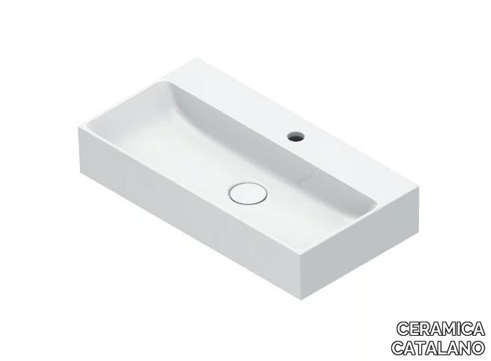 PREMIUM 55 - Single rectangular washbasin _ CERAMICA CATALANO