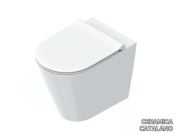 ZERO 55 - Floor mounted rimless toilet _ CERAMICA CATALANO