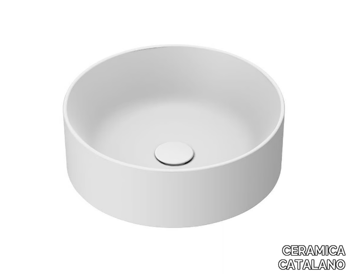 ZERO Ø32/40/45 - Countertop round washbasin _ CERAMICA CATALANO