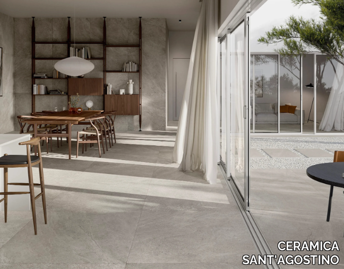 BERGSTONE - Porcelain stoneware wall/floor tiles with stone effect _ CERAMICA SANT'AGOSTINO