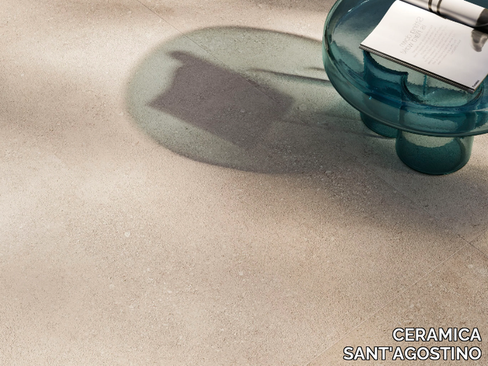 DUO BACK DESERT - Porcelain stoneware wall/floor tiles with concrete effect _ CERAMICA SANT'AGOSTINO