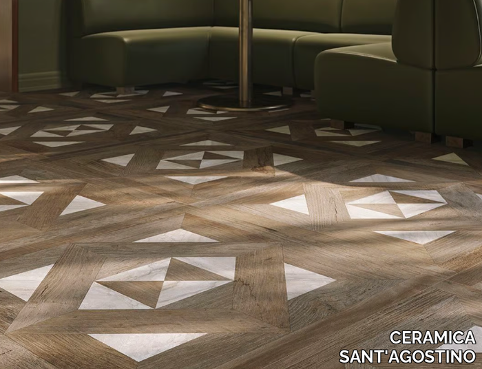 YORKWOOD DECOR GLAM - Porcelain stoneware wall/floor tiles with wood effect _ CERAMICA SANT'AGOSTINO