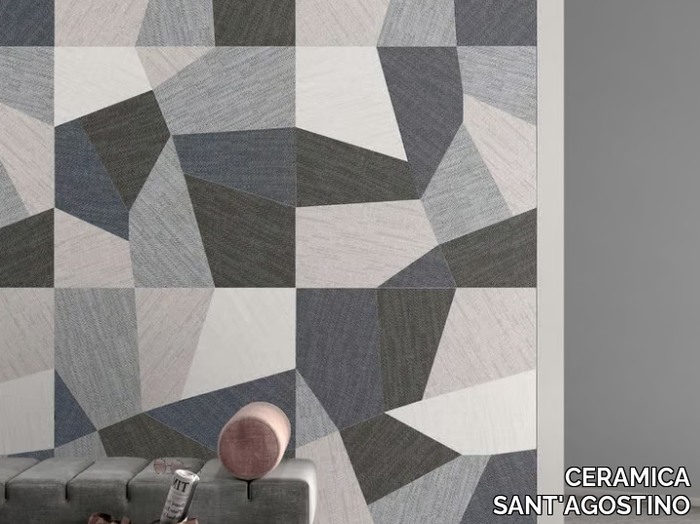 DIGITALART MIX - Porcelain stoneware wall/floor tiles with textile effect _ CERAMICA SANT'AGOSTINO