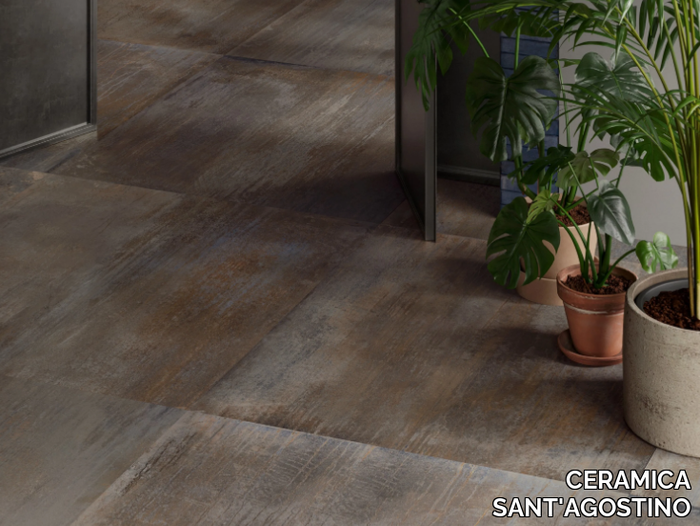 DRIPART IRON - Porcelain stoneware wall/floor tiles _ CERAMICA SANT'AGOSTINO