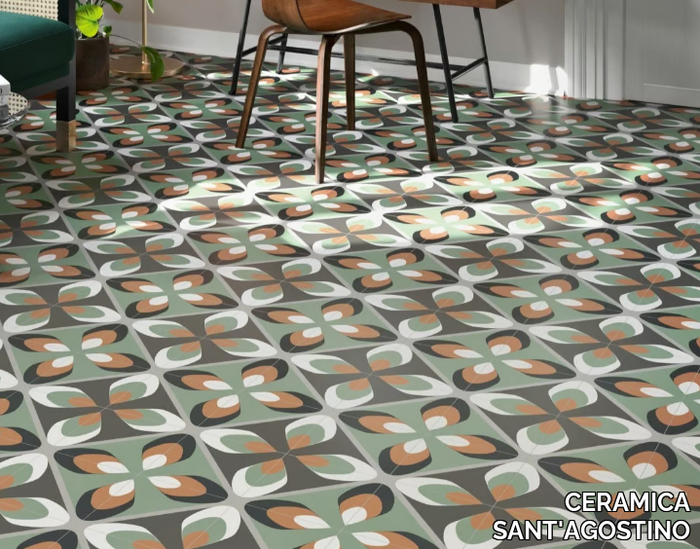 FUN PLAY 02 - Porcelain stoneware wall/floor tiles with encaustic effect _ CERAMICA SANT'AGOSTINO