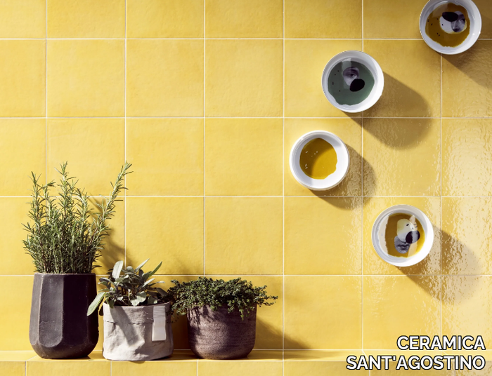 VITA GIALLO - Porcelain stoneware wall/floor tiles _ CERAMICA SANT'AGOSTINO