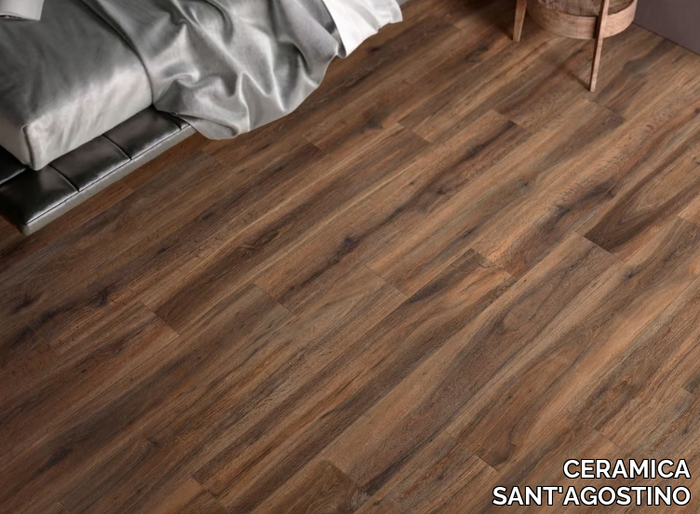 BARKWOOD CHERRY - Porcelain stoneware flooring with wood effect _ CERAMICA SANT'AGOSTINO