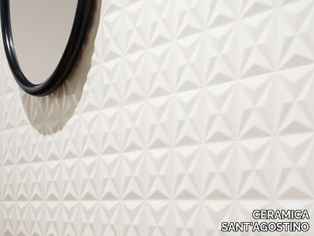 DECORLINE CITY WHITE - White-paste 3D Wall Cladding _ CERAMICA SANT'AGOSTINO