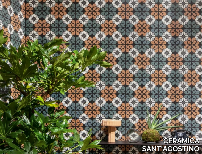 FUN AUTUMN 01 - Porcelain stoneware wall/floor tiles with encaustic effect _ CERAMICA SANT'AGOSTINO