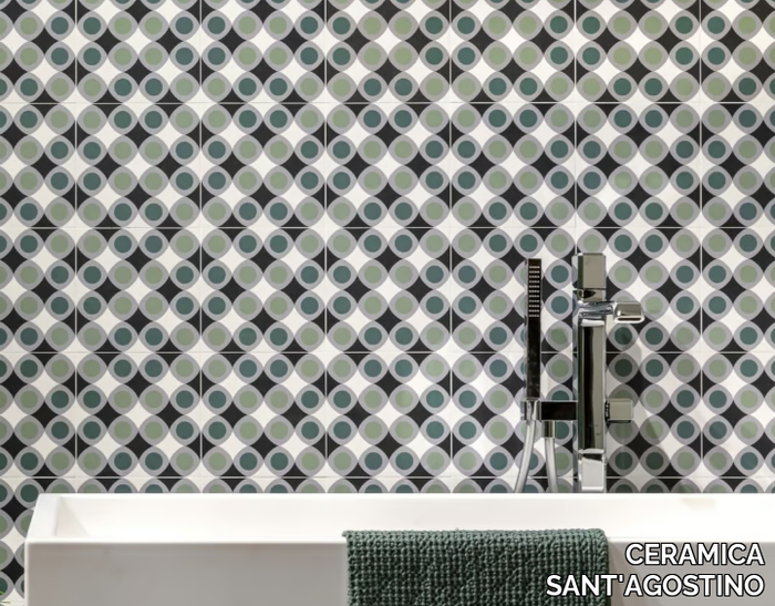 FUN JOY 01 - Porcelain stoneware wall/floor tiles with encaustic effect _ CERAMICA SANT'AGOSTINO