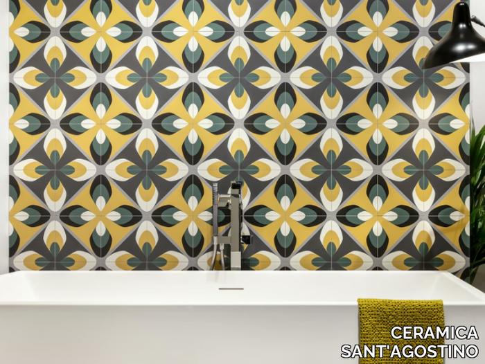 FUN PLAY 01 - Porcelain stoneware wall/floor tiles with encaustic effect _ CERAMICA SANT'AGOSTINO