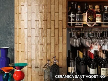 TETRIS SIENNA - Rectified porcelain stoneware wall tiles _ CERAMICA SANT'AGOSTINO