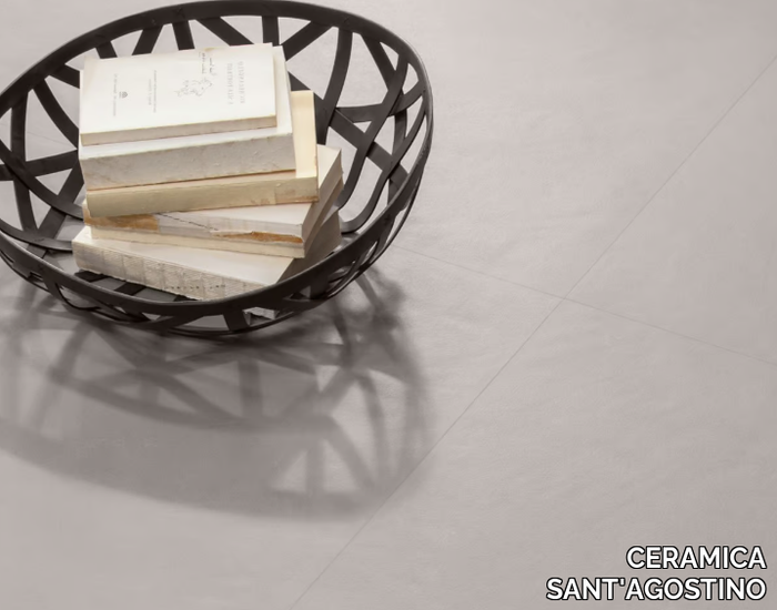 INSIDEART GREY - Porcelain stoneware wall/floor tiles with resin effect _ CERAMICA SANT'AGOSTINO