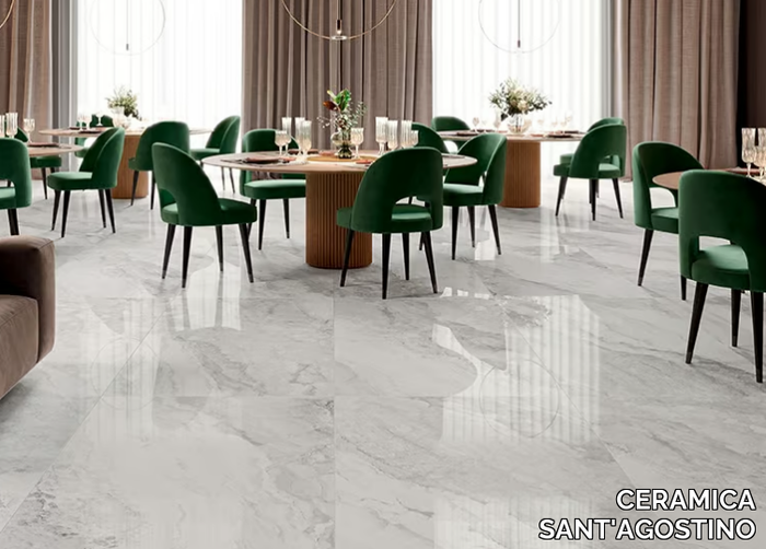 MYSTIC PEARL - Porcelain stoneware wall/floor tiles with marble effect _ CERAMICA SANT'AGOSTINO