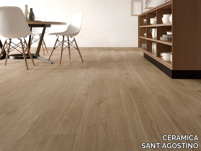 PRIMEWOOD NUT - Porcelain stoneware wall/floor tiles with wood effect _ CERAMICA SANT'AGOSTINO