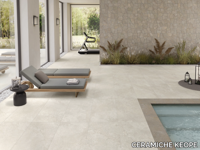 ARKÈ IVORY - Porcelain stoneware wall/floor tiles with stone effect _ CERAMICHE KEOPE