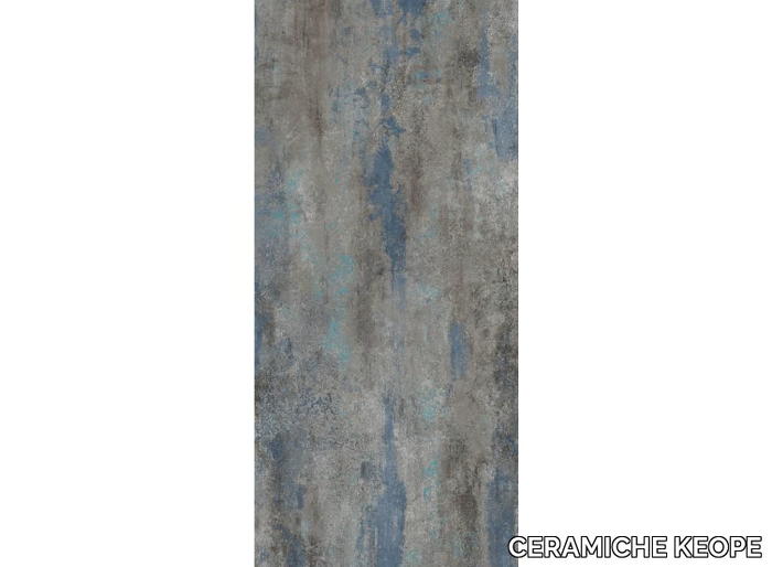 PLATE LUXURY PLATINUM - Porcelain stoneware wall/floor tiles with metal effect _ CERAMICHE KEOPE