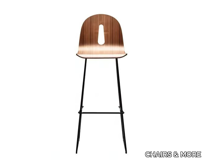 GOTHAM WOODY SL-SG-80 - Sled base stool _ CHAIRS & MORE