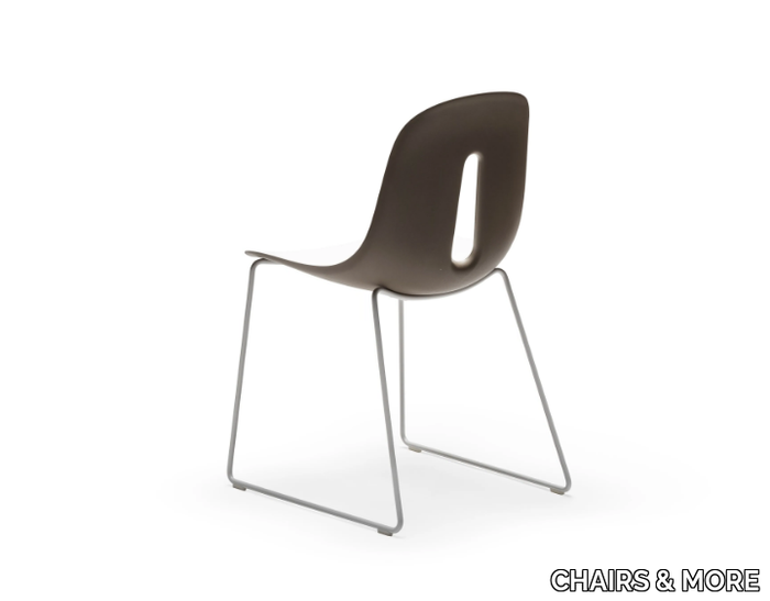 GOTHAM SL - Sled base polyurethane chair _ CHAIRS & MORE