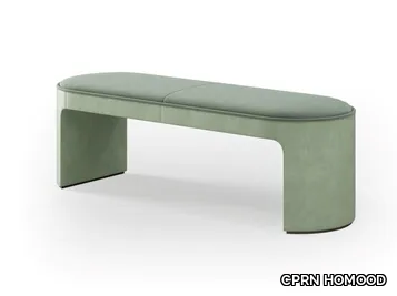 IVORY - Upholstered leather bench _ CPRN HOMOOD