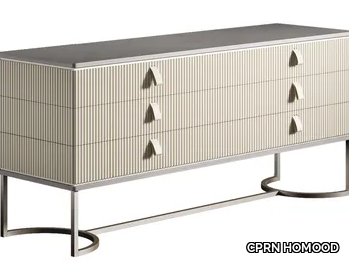 COCOON - Wooden and metal chest of drawers _ CPRN HOMOOD