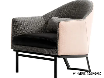 SESTO SENSO - Fabric armchair with armrests _ CPRN HOMOOD