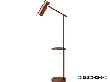 SESTO SENSO - Adjustable metal floor lamp with shelf _ CPRN HOMOOD